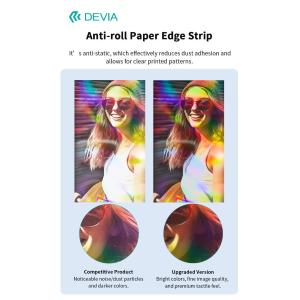 Devia Set 36 pellicole stampabili + toner Versione Olografica - MINIMO 36pz