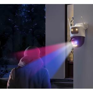 Imou Telecamera Cruiser Dual 2 10Mp PTZ IP/Wi-Fi Full-col 10MP 3.6mm IR+R&B light