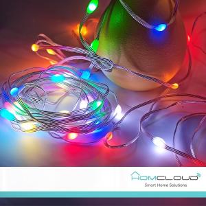 HomCloud Corda in PVC di luci Decorative Smart a filamento Wi-Fi + Bluetooth 10M IP65
