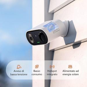 Imou Telecamera Cell Go FULL COLOR Bullet 2K Wi-Fi 3MP 2.8mm IR Batteria