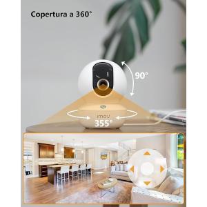 Imou Telecamera Ranger RC 2.5K PT Cube IP/Wi-Fi 4MP 2.8mm IR con Tasto chiamata