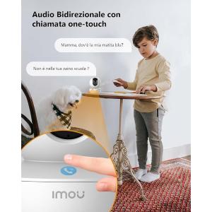 Imou Telecamera Ranger RC 2.5K PT Cube IP/Wi-Fi 4MP 2.8mm IR con Tasto chiamata