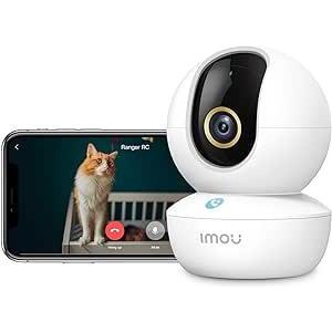 Imou Telecamera Ranger RC 2.5K PT Cube IP/Wi-Fi 4MP 2.8mm IR con Tasto chiamata