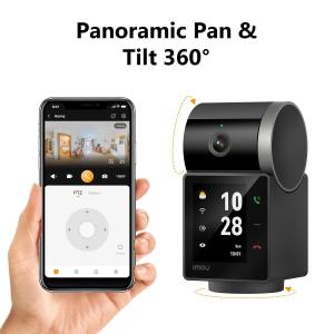 Imou Telecamera Rex VT Pro PT Cube IP/Wi-Fi 5MP/3K 2.8mm IR mic/Speaker/Screen